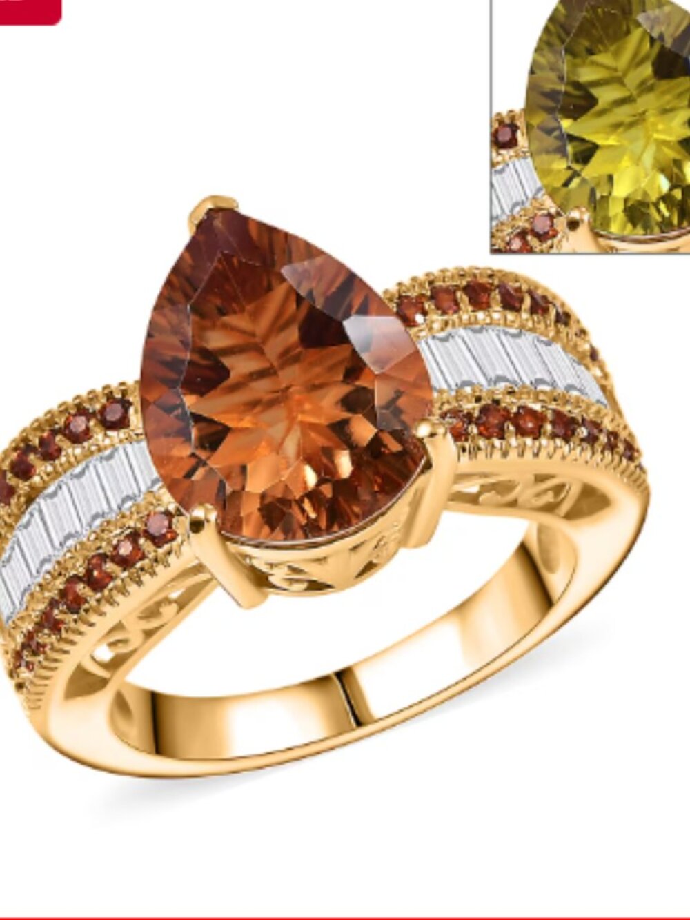 Autumn Alexite, Multi Gemstone Ring - Picture 2 of 5